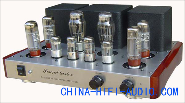 Sound Luster D-2030A-EL34-B Class A tube Integrated Amplifier - Click Image to Close